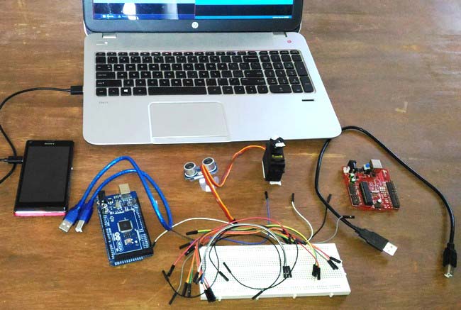 Arduino Radar System using Processing and Ultrasonic Sensor