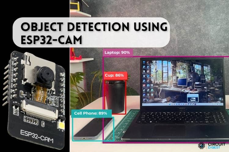 Object Detection With ESP32-Cam Using CircuitDigest Cloud 