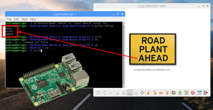 Optical Character Recognition (OCR) using Tesseract on Raspberry Pi