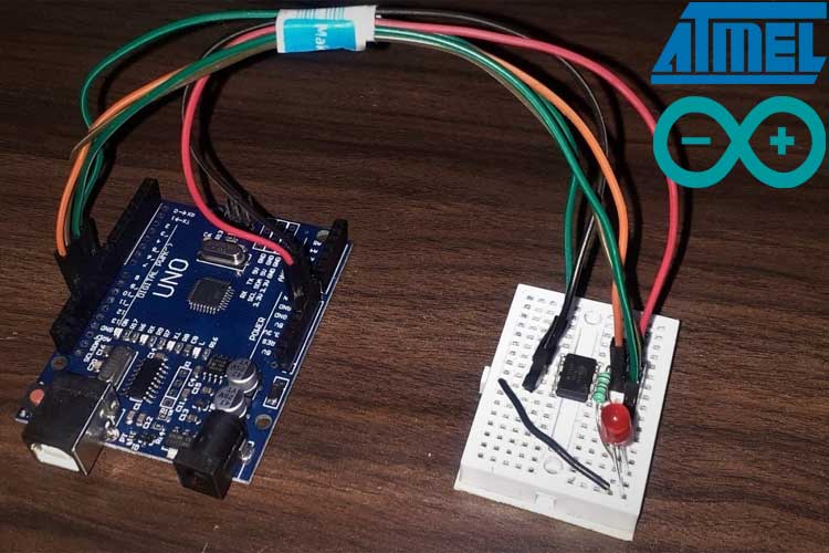 ATTiny85 Arduino programming - projects example