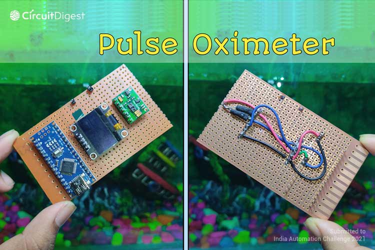 Arduino based DIY Pulse Oximeter for measuring BPM