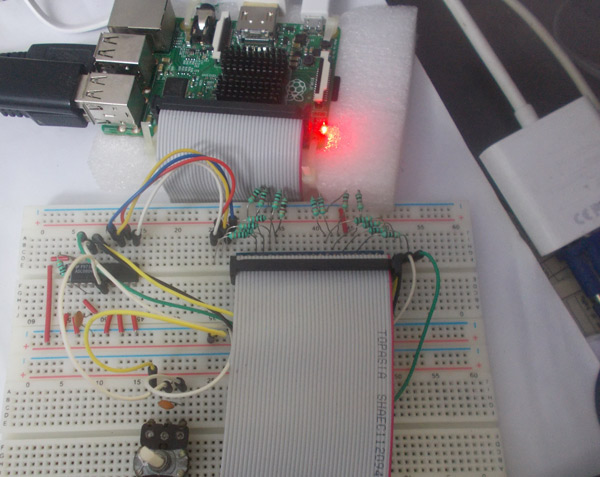 Interfacing ADC0804 with Raspberry-Pi