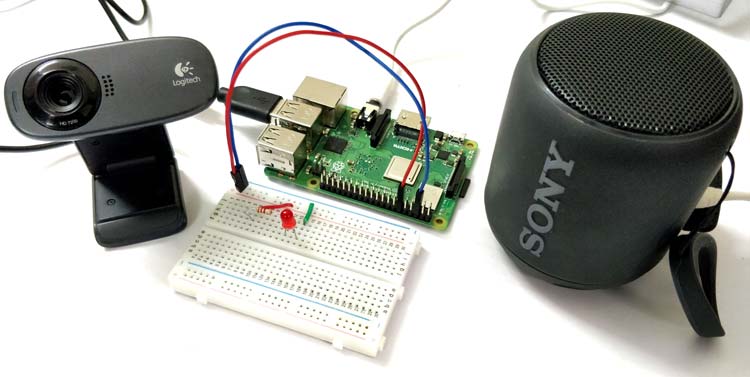 lineal linse Tilhører Raspberry Pi GPIO control using Amazon Alexa Voice Services