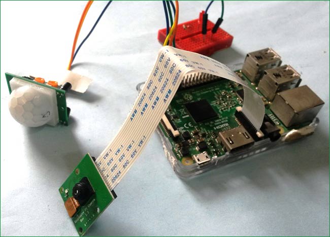 raspberry pi home video surveillance