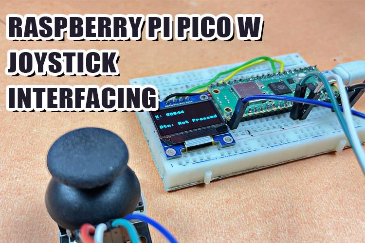 Raspberry Pi Pico W with Analog Joystick Module