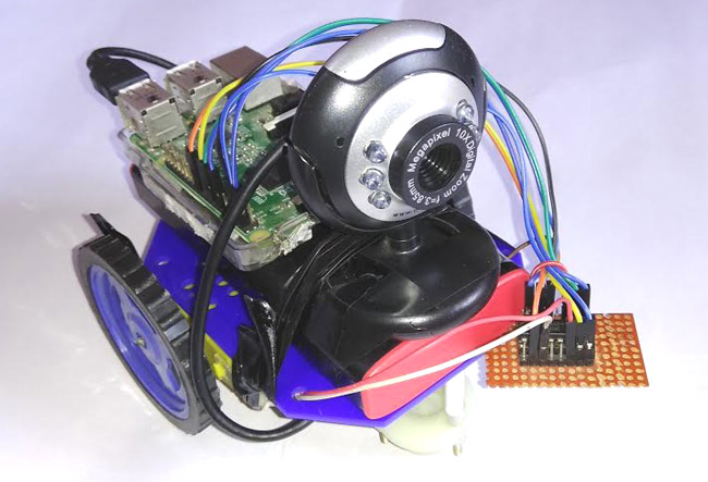 Diy raspberry hot sale pi robot