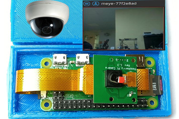 Raspberry Pi Zero W Surveillance Camera using MotionEye OS