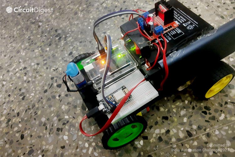 Remote control car clearance using arduino