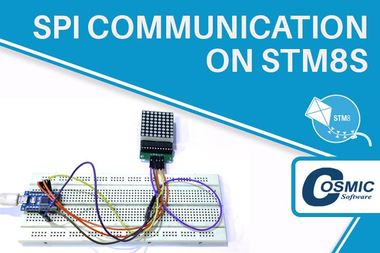 Interface the MAX7219 module with STM8S