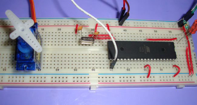 Servo Motor Interfacing with 8051 Microcontroller