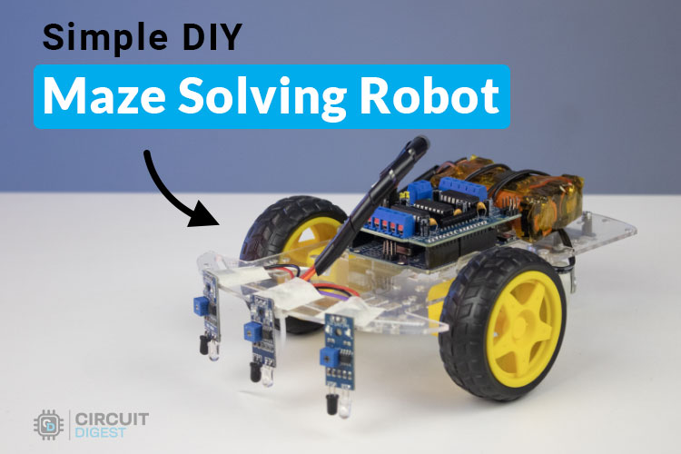 Maze Solving Robot with Arduino UNO