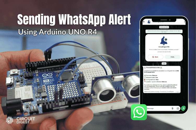 Smart Distance Monitoring Using Arduino WhatsApp Alert