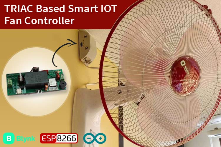 IoT Based Fan Speed Controller using ESP8266