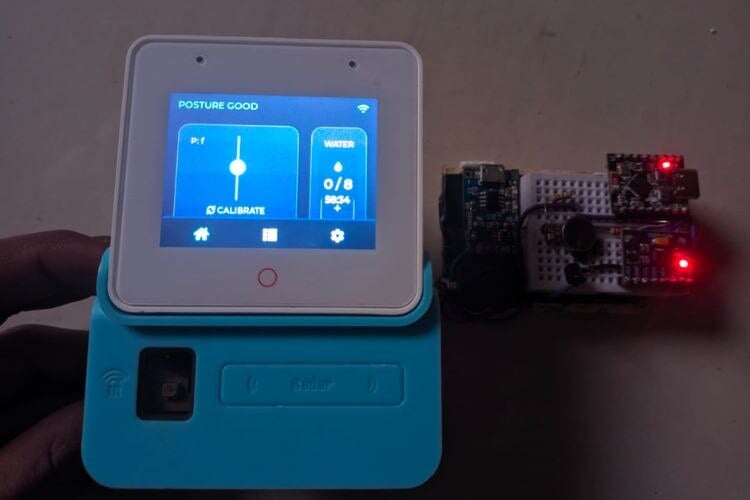 Core Posture: Smart IoT Posture Corrector and Hydration Assistant