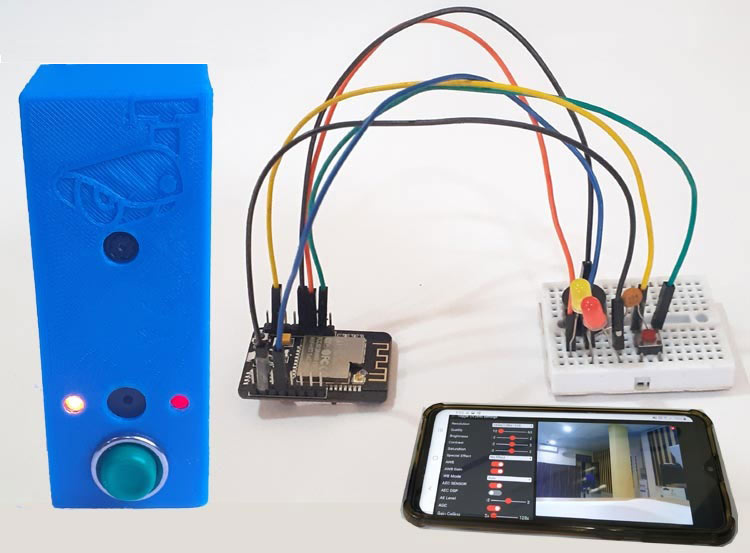 DIY Smart Wi-Fi Video Doorbell using 