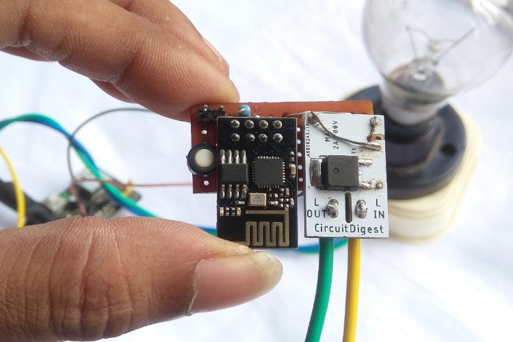 Solid-State Relay using ESP8266 for IoT Applications