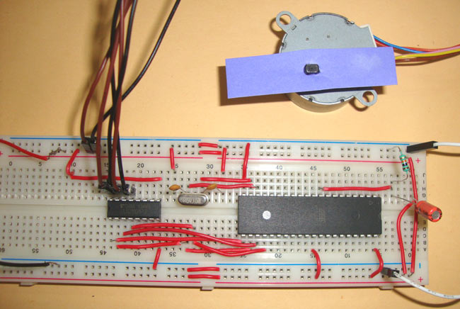 Stepper Motor Interfacing with 8051 Microcontroller