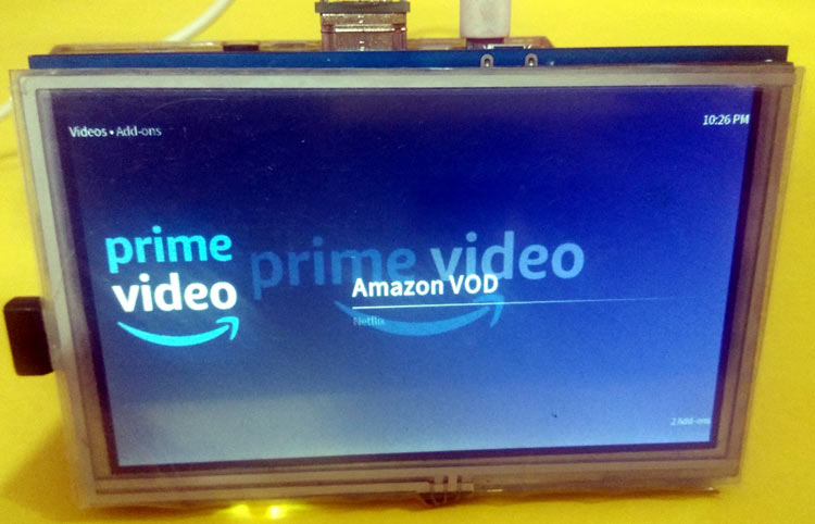 Amazon Prime Video on Raspberry Pi