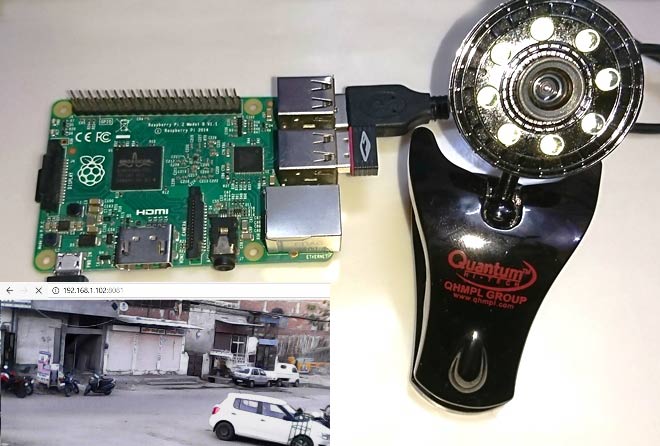 raspberry pi webcam project