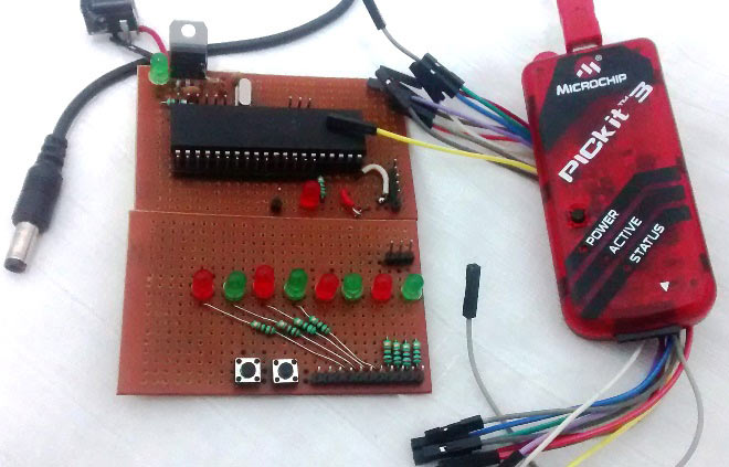 Understanding Timers In Pic16f877a Pic Microcontroller With Led