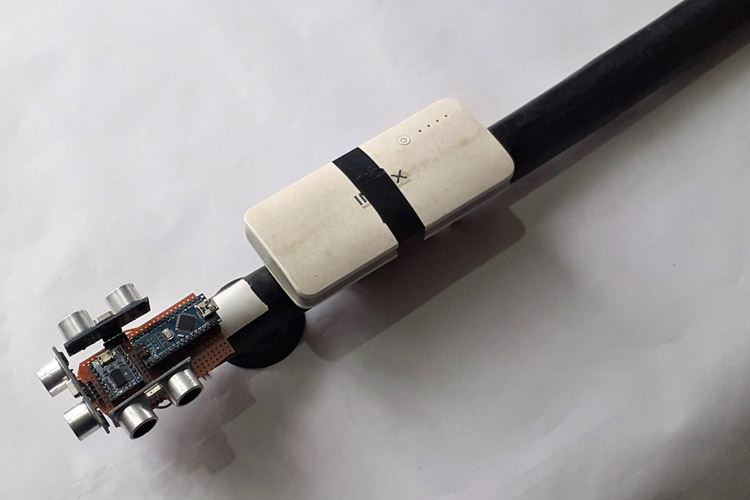 Smart Stick Using Arduino Uno  Full Project with Source Code