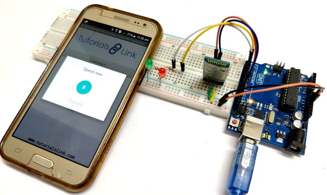 Arduino Based Voice Controlled Leds