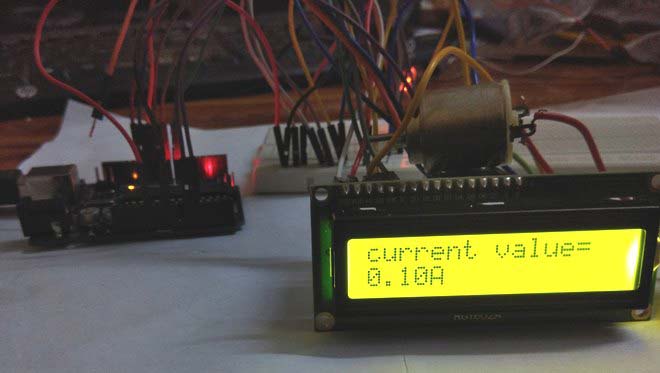 Arduino based Digital Ammeter