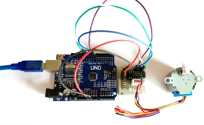 Arduino Stepper Motor Serial Control Cable