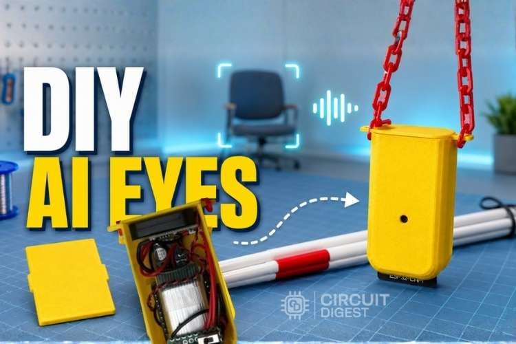ESP32 CAM AI Vision Assistant Pendant