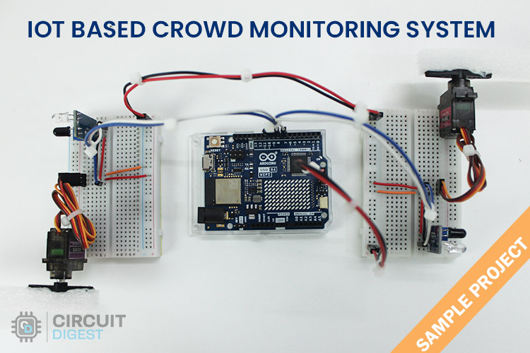 Crowd Monitoring Device with Arduino UNO R4 and IoT Cloud