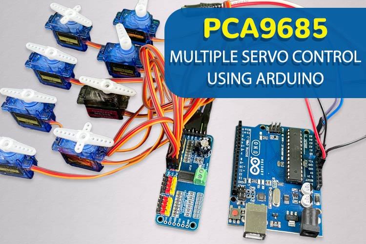 PCA9685 Multiple Servo Control 