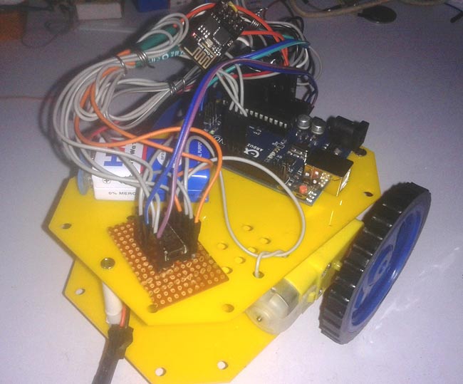 wifi controlled car using arduino