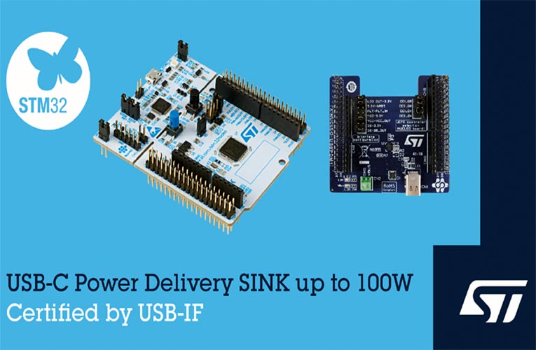 STMicroelectronics 100W USB PD Development Board 