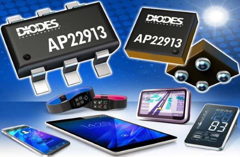 AP22913- Slew Rate Controlled 2A P-Channel MOSFET for high-side Load Switching