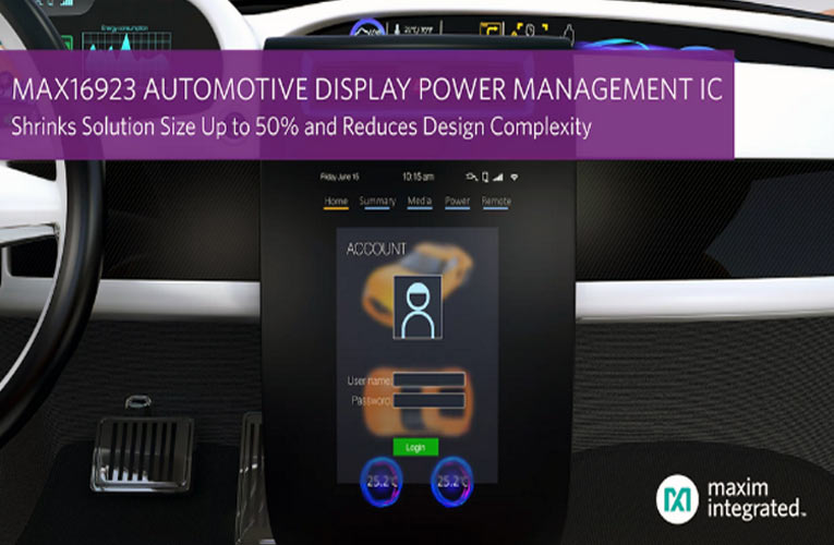 Automotive Display Power Management IC