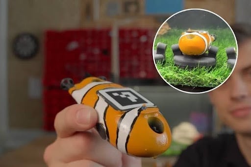 Autonomous Robotic fish developed by CPSDrone