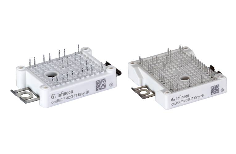 EasyPACK™ modules with CoolSiC™ MOSFETs for EV charging and UPS