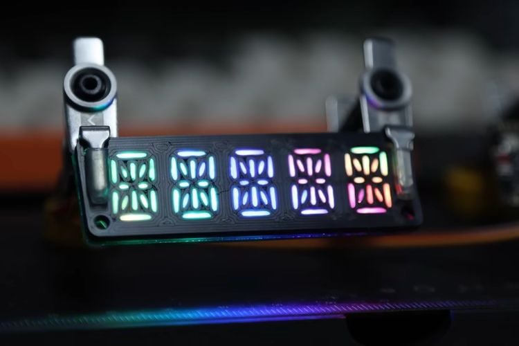 Custom RGB 14-Segment Display Built from Scratch