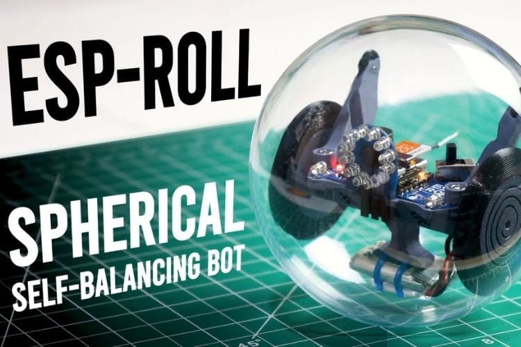 DIY ESP32 Rolling Robot with Camera Control DIY ESP32 Rolling Robot with Camera Control