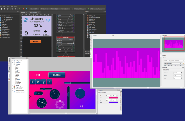 Bridgetek expands EVE toolchain to simplify human machine interface development process