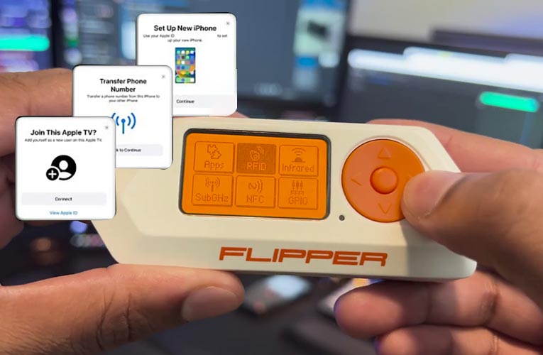 Hackers can use Flipper Zero to spam iPhone users with Bluetooth