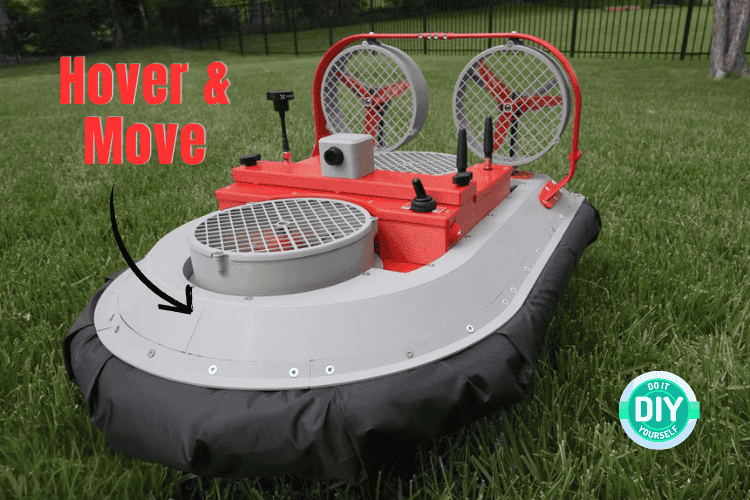 RC Hovercraft Combines Lift, Thrust, and Terrain Adaptability