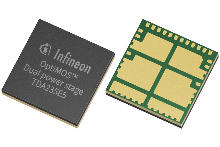 Infineon sets new power benchmark for AI accelerators and vertical power delivery with 2 Amm² dual-phase smart power stages