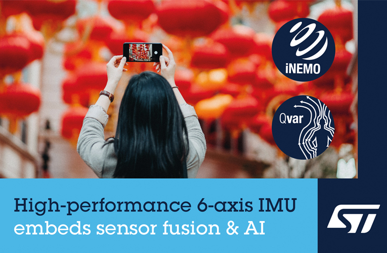 LSM6DSV16X 6-axis Inertial Measurement Unit