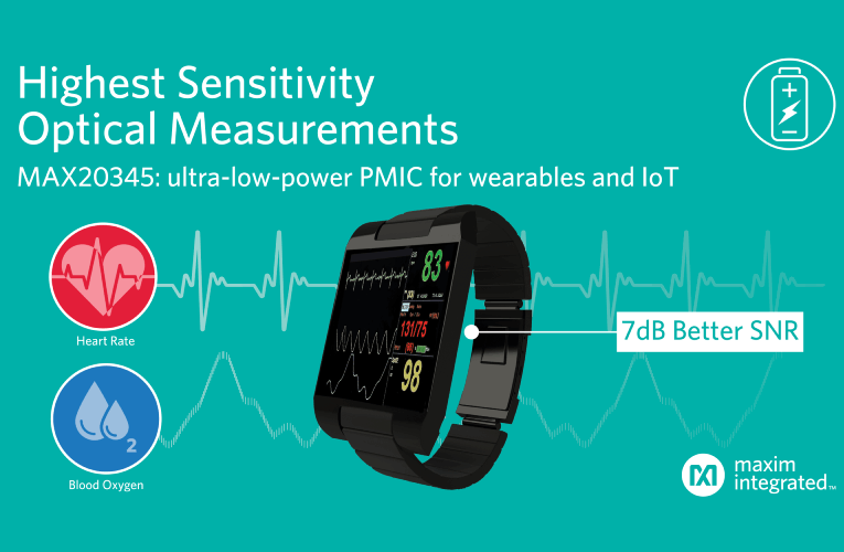 Latest Ultra-Low-Power PMIC Enables Highest Sensitivity Optical Measurements 