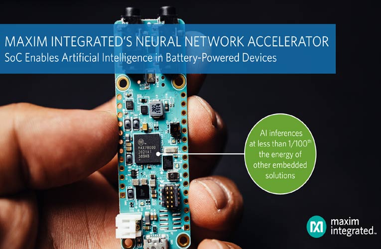 Maxim Integrateds Neural Network Accelerator Chip Enables Iot Artificial Intelligence In