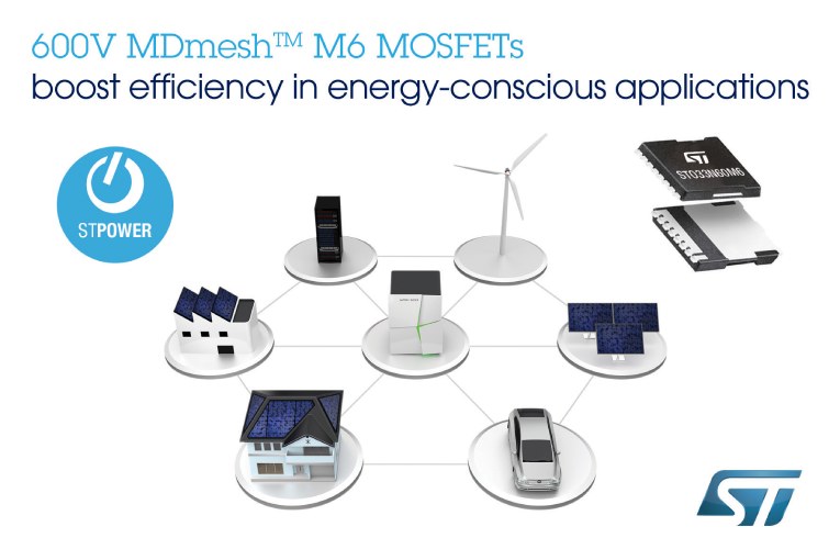 High-Efficiency Super-Junction MOSFETs Target Energy-Saving Power Topologies