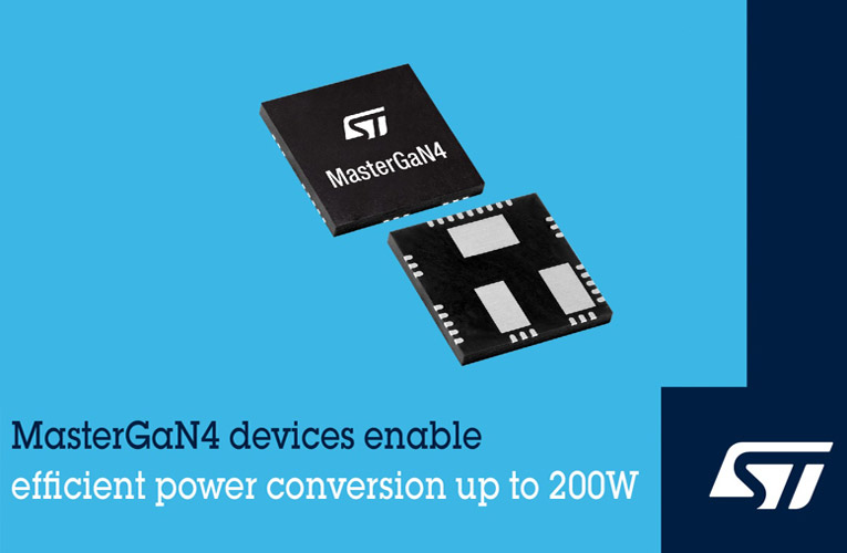 MasterGaN4 Power Device from STMicroelectronics 