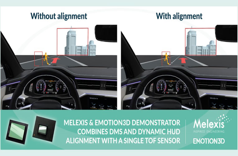 Melexis and emotion3D have joined forces to offer 3D ToF Demonstrator 