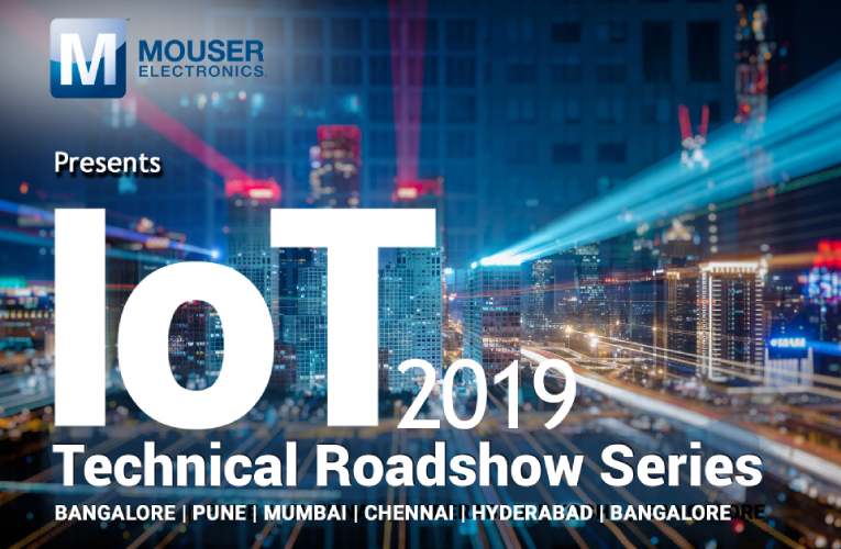 Mouser Electronics Adds Sixth City to IoT Technical Roadshow in India